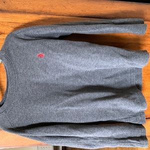 Boys Polo Waffle Knit Long Sleeve Shirt